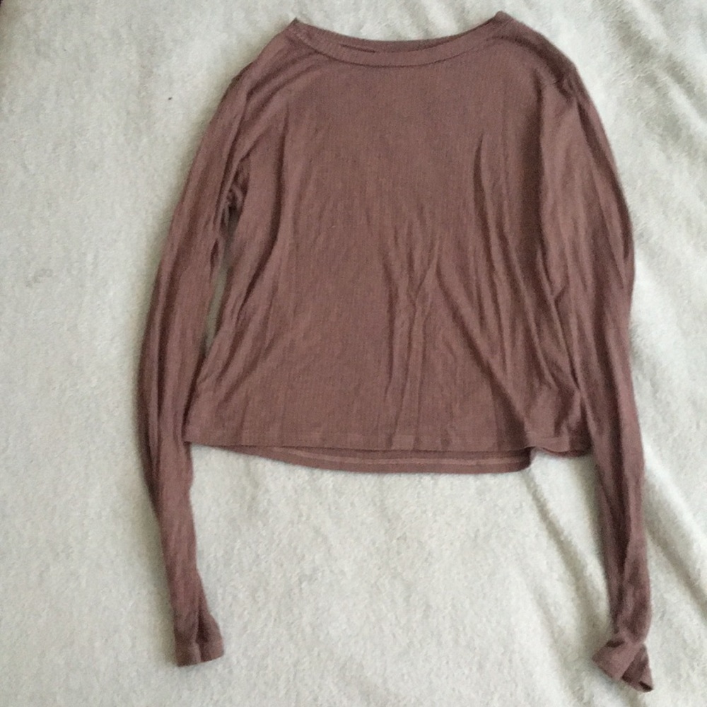 (NWOT) Lulus taupe long sleeve